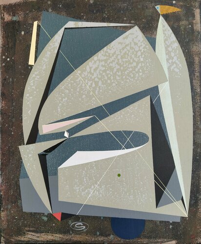 Seated Figure van Oliver Szax, Schilderij te koop op Singulart