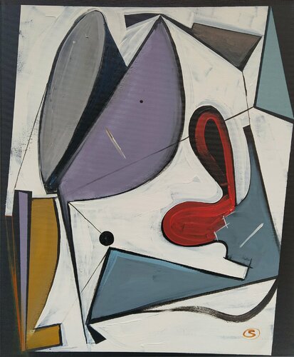 Circus Nights van Oliver Szax, Schilderij te koop op Singulart