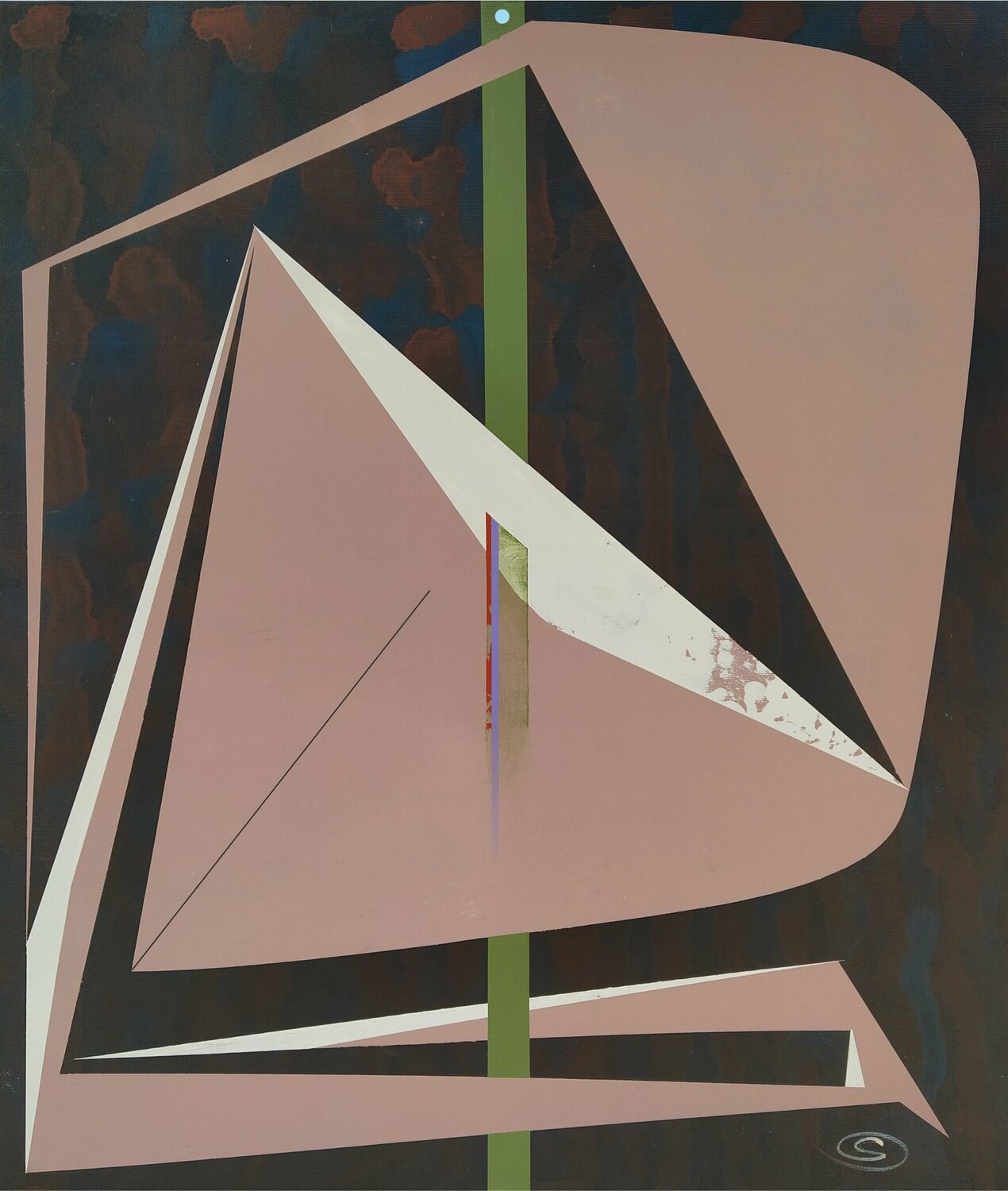 Green border No. 1 Oliver Szax