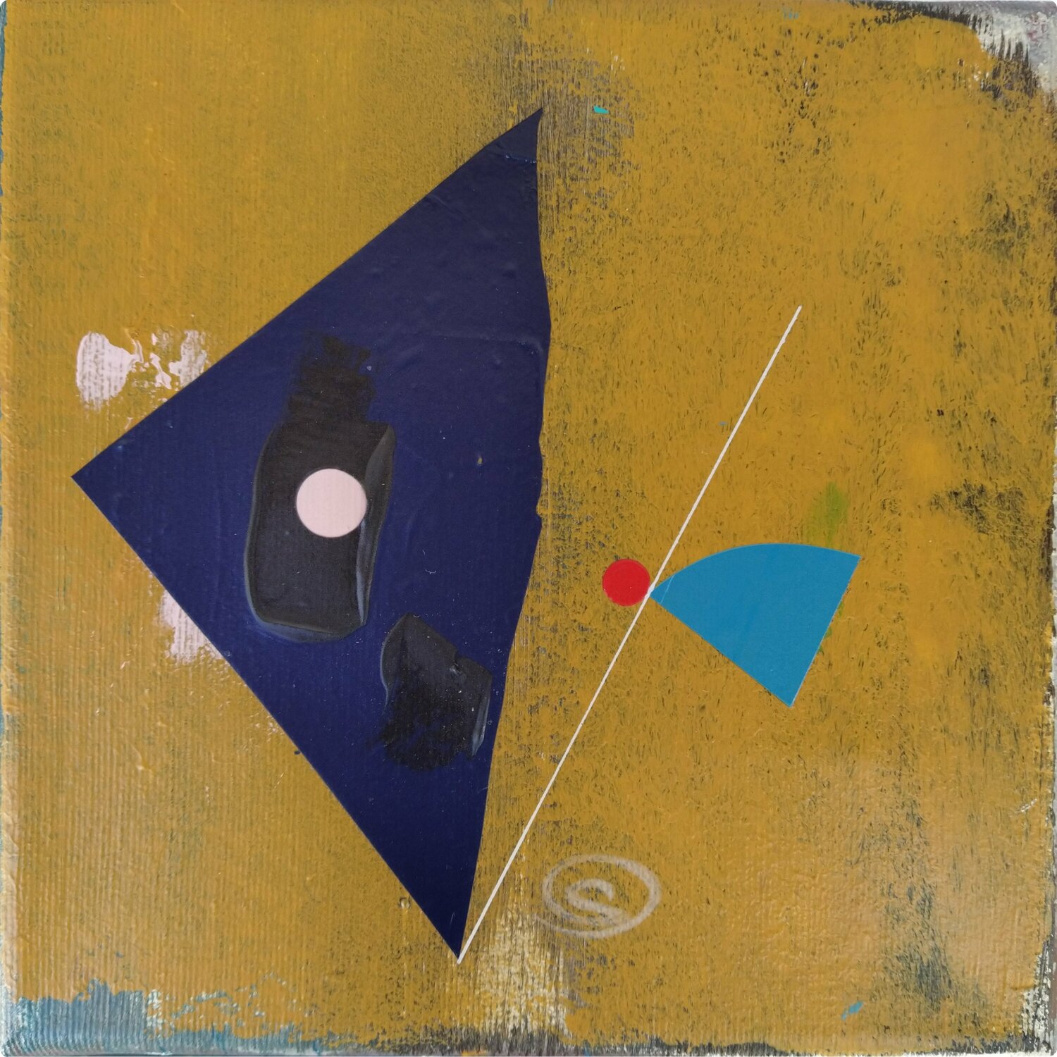 Counterbalanced Figure by Oliver Szax (2020) Painting Acrylic