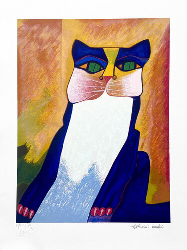 Gato Sentado van Aldemir Martins, Afdruk te koop op Singulart