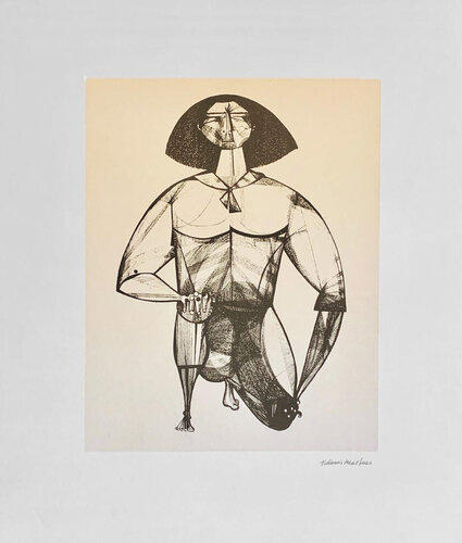 Cangaceiro de Joelhos by Aldemir Martins, Print for Sale on Singulart