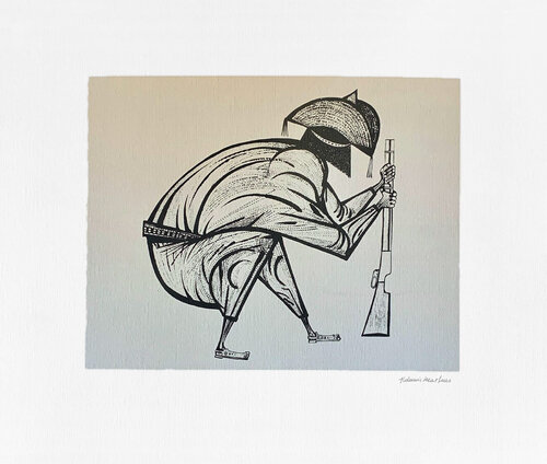 Cangaceiro Armado by Aldemir Martins, Print for Sale on Singulart