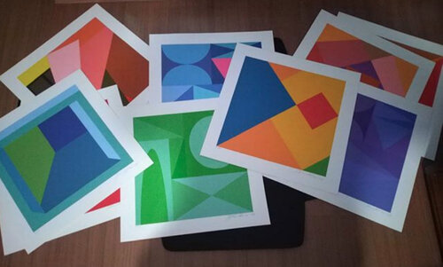 New Geometric Complete Album of 2019 Antonio Peticov