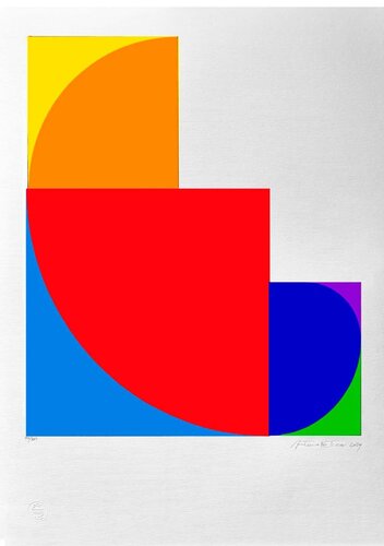 Golden Circle III von Antonio Peticov, Druck kaufen auf Singulart