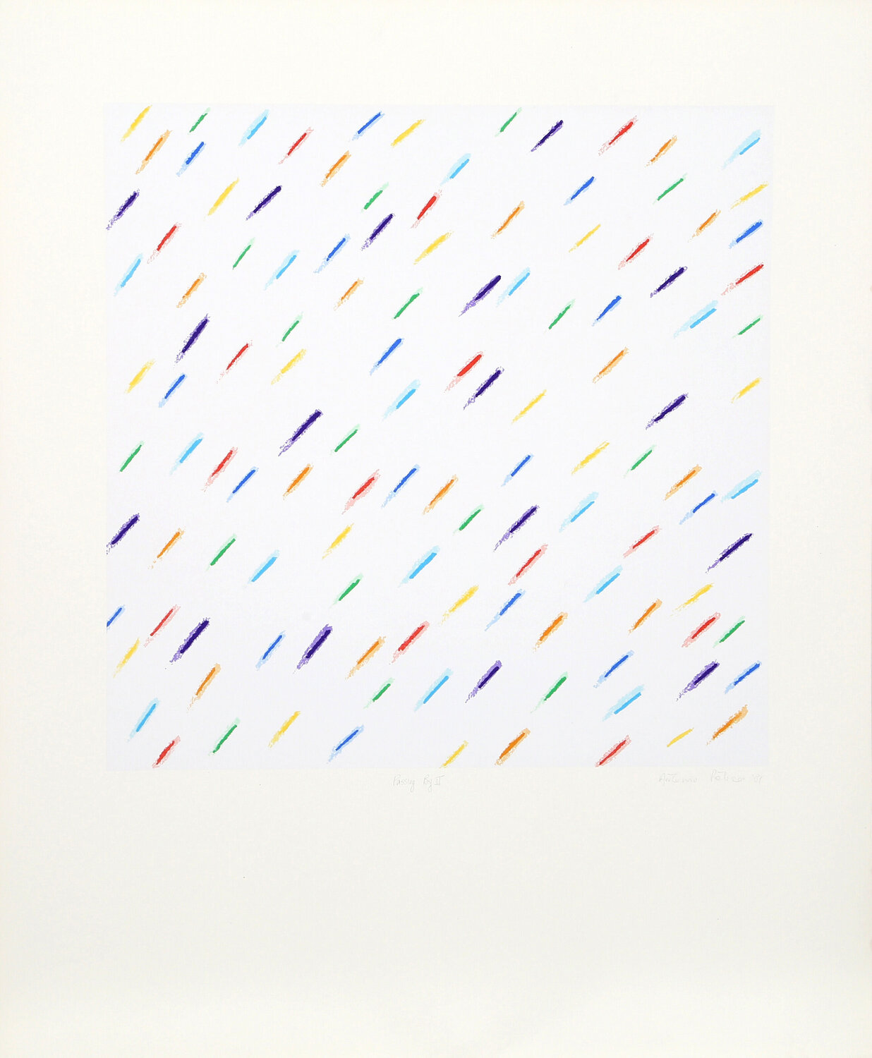Passing By II Antonio Peticov Print for sale