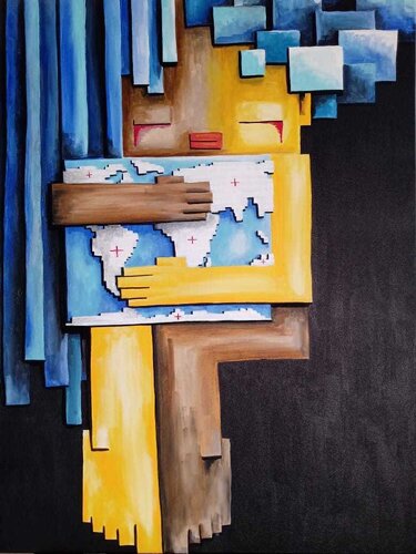 2020 par Fernanda Carvalho, Peinture en vente sur Singulart