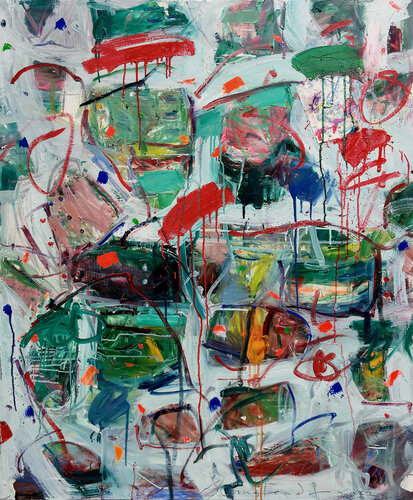 Through Clouds van Stephen Linsteadt, Schilderij te koop op Singulart