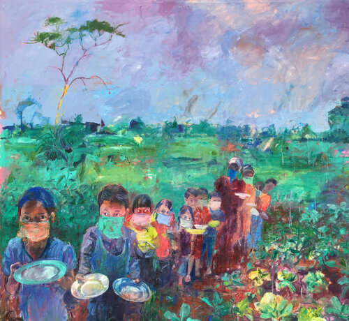 The End of The Line by Stephen Linsteadt, Painting for Sale on Singulart