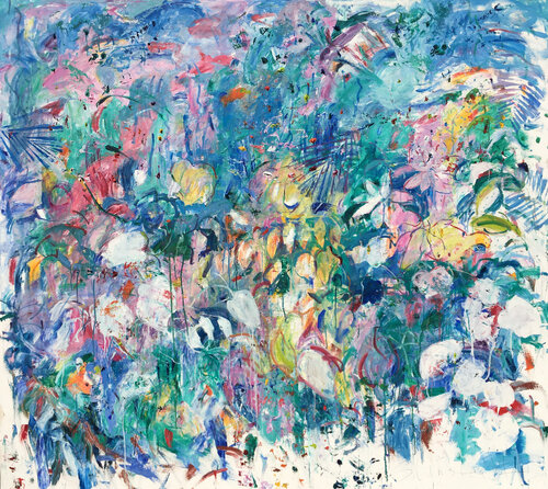 Turquoise Spider Eggs von Stephen Linsteadt, Malerei kaufen auf Singulart