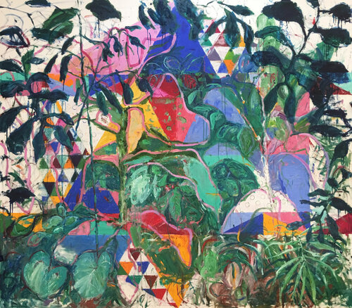 Behind the Floresta193 van Stephen Linsteadt, Schilderij te koop op Singulart