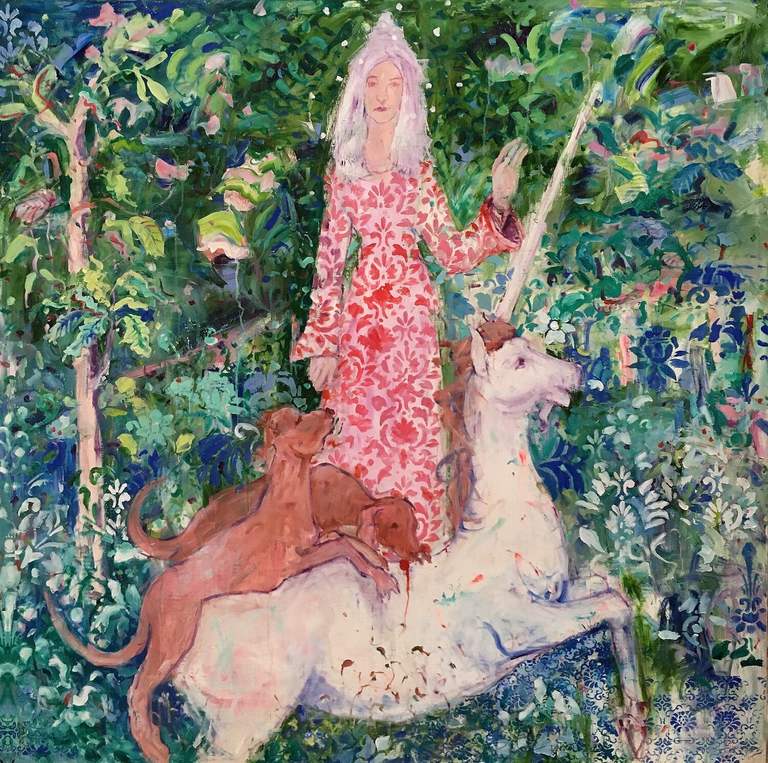 The Unicorn Surrenders (Hortus conclusus) Stephen Linsteadt