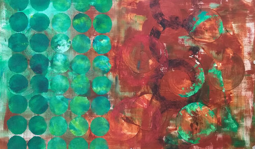 Vibration van Gisele Faganello, Schilderij te koop op Singulart