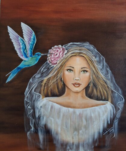 Mirage di Vanda Direne, Pittura in vendita su Singulart