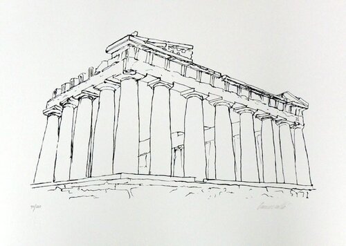 Paternon - Grécia by Antonio Tavares Callo, Print for Sale on Singulart