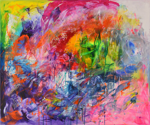 Intense Passion van Sebastian Merk, Schilderij te koop op Singulart