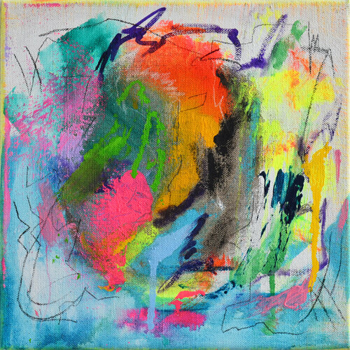 Dolphin van Sebastian Merk, Schilderij te koop op Singulart