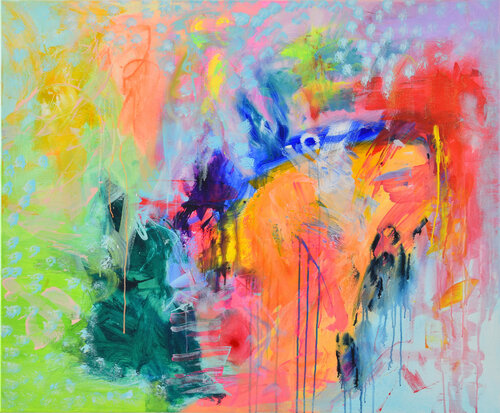 Amusement van Sebastian Merk, Schilderij te koop op Singulart