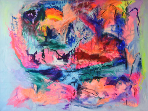 Winter World van Sebastian Merk, Schilderij te koop op Singulart