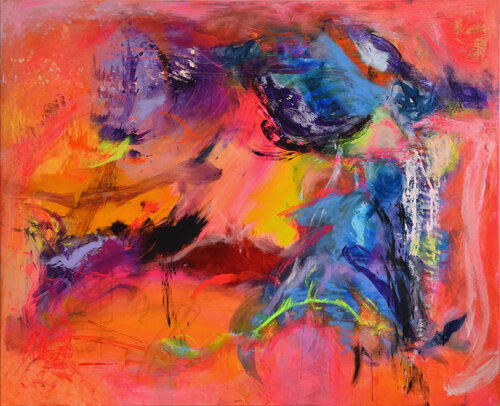 Passion van Sebastian Merk, Schilderij te koop op Singulart