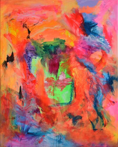 Sundown van Sebastian Merk, Schilderij te koop op Singulart