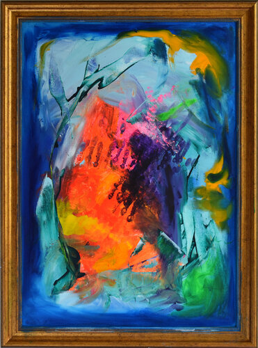 Water World I di Sebastian Merk, Pittura in vendita su Singulart
