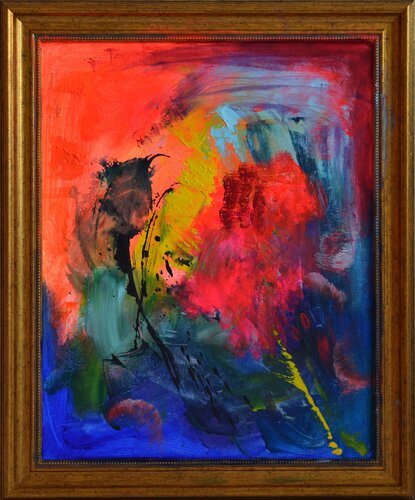Ocean Sunset van Sebastian Merk, Schilderij te koop op Singulart