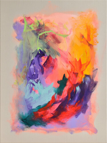 Chameleon van Sebastian Merk, Schilderij te koop op Singulart