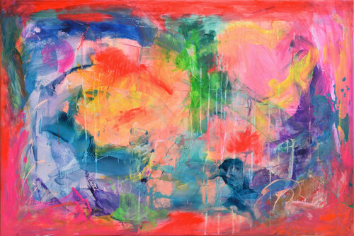 Riverside Illusions van Sebastian Merk, Schilderij te koop op Singulart