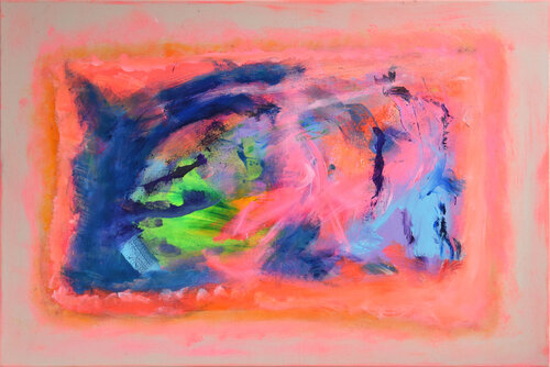 Confrontation di Sebastian Merk, Pittura in vendita su Singulart