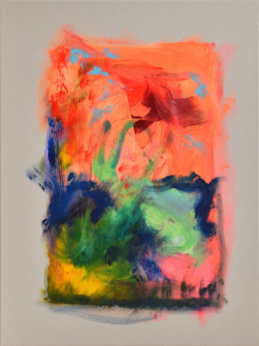 Forest Sunset by Sebastian Merk, Painting for Sale on Singulart