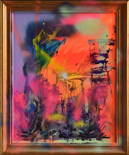 The Way To Work van Sebastian Merk, Schilderij te koop op Singulart