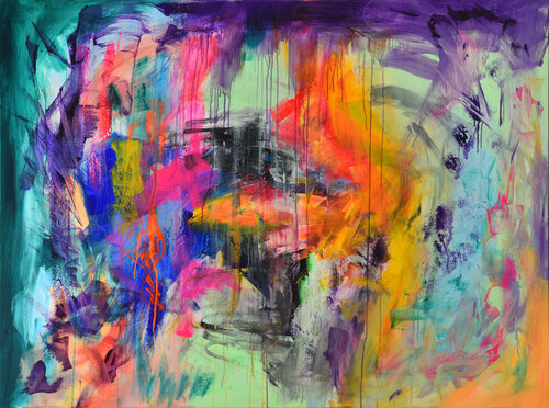 Mind Talk de Sebastian Merk, Pintura a la venta en Singulart