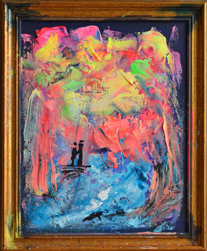 Glacier Love von Sebastian Merk, Malerei kaufen auf Singulart