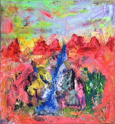 Perú de Sebastian Merk, Pintura a la venta en Singulart