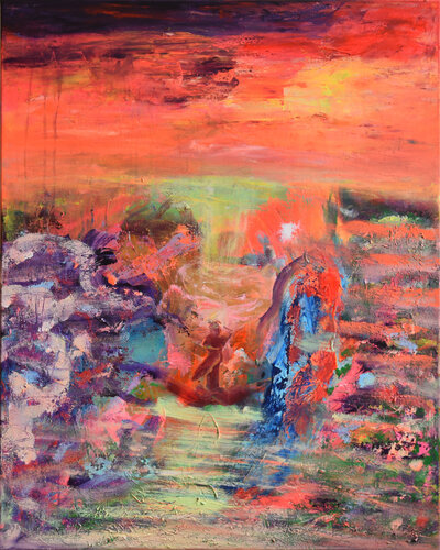 Enlightenment by Sebastian Merk, Painting for Sale on Singulart