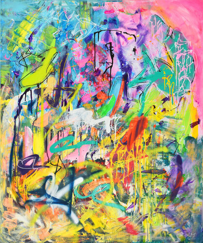 The Only Thing I Can Contribute de Sebastian Merk, Pintura a la venta en Singulart