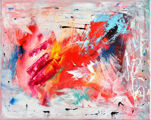 Magma Ocean van Sebastian Merk, Schilderij te koop op Singulart