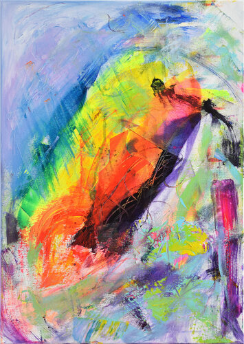 Naturgewalten van Sebastian Merk, Schilderij te koop op Singulart