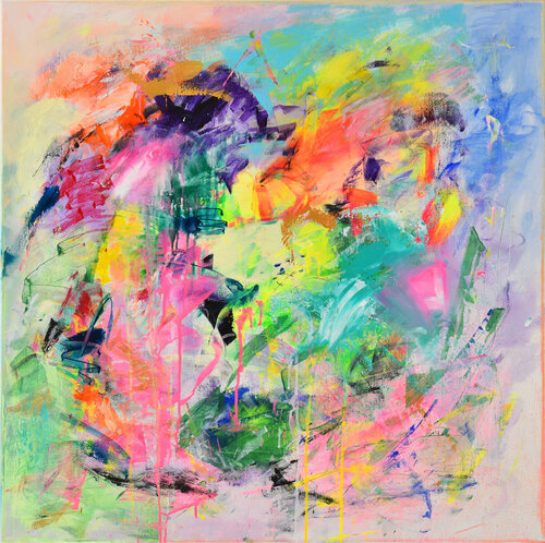 Downtown van Sebastian Merk, Schilderij te koop op Singulart