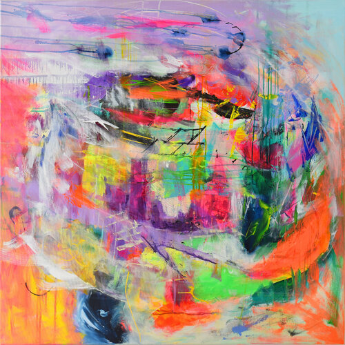 Reef van Sebastian Merk, Schilderij te koop op Singulart