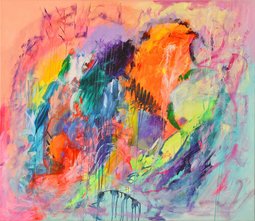 Kinetic Energy van Sebastian Merk, Schilderij te koop op Singulart