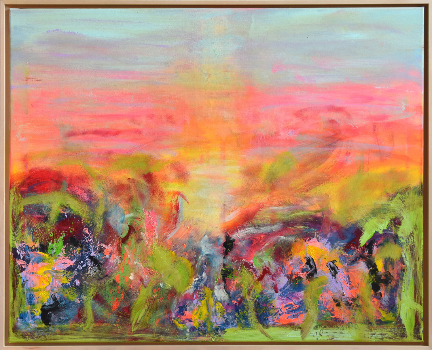 The Power Of Light Sebastian Merk Originalgemälde zu verkaufen