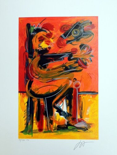 Baterista by Ivald Granato, Print for Sale on Singulart