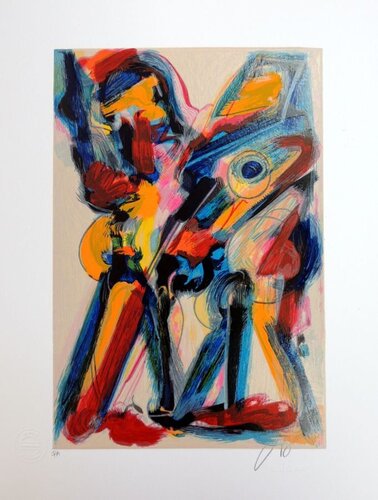 Guitarrista van Ivald Granato, Afdruk te koop op Singulart