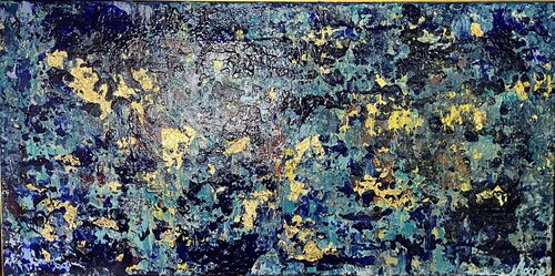 DEEP BLUE von Simone Hähner, Malerei kaufen auf Singulart