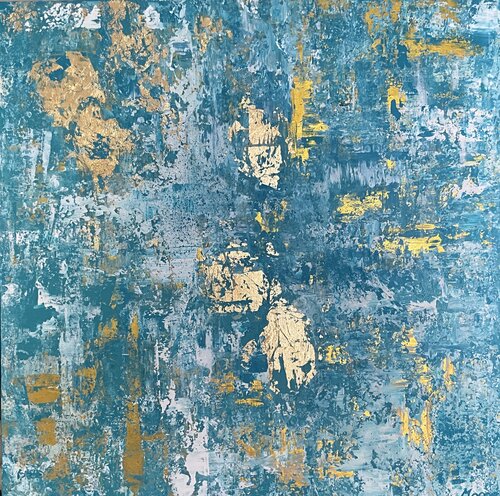 ICE CAVE II van Simone Hähner, Schilderij te koop op Singulart