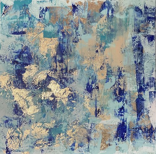 Glacier di Simone Hähner, Pittura in vendita su Singulart