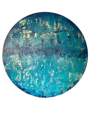 Blue Planet van Simone Hähner, Schilderij te koop op Singulart