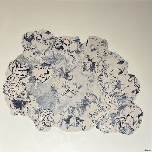 Umbrae Osculatae I di Simone Hähner, Pittura in vendita su Singulart